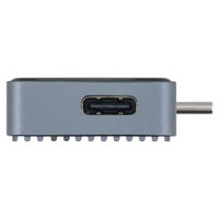 ナカバヤシ TypeーC　PD対応　スケルトンドッキングステーション（3.5mm4極付） UDーC11GY 1個