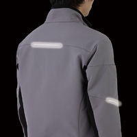 コーコス信岡 ストレッチ長袖ブルゾン 4L チャコール A-7061 1着（直送品）