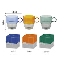 シービージャパン C%R 耐熱スタッキングマグ BL×GY 4573306873334 1個