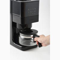 BRUNO コーン式ミル付き全自動コーヒーメーカー(ブラック) BOE144-BK 1個