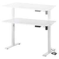 サンワサプライ e電動昇降デスク 受注生産品 幅1200×奥行700mm ホワイト ERD-ER12070W 1台（直送品）