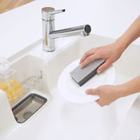 キッチンスポンジ キレイ持続 泡持ちタイプ 汚れがつきにくい 抗菌 日本製 1個 東和産業