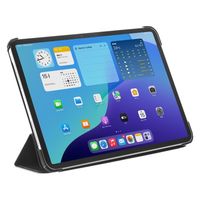 サンワサプライ iPad Pro 11インチ(M4/2024)用ソフトレザー調ケース(ブラック) PDA-IPAD1707BK2 1個
