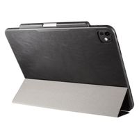 サンワサプライ  iPad Pro 13インチ（M4/2024）用タッチペン収納ポケット付きケース PDA-IPAD2014BK（直送品）