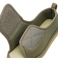 竹虎 転倒予防シューズつま先なし うぐいす 3L 091246 1足