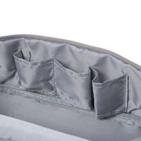 コスメスリムバニティポーチ グレー LAKOLE/ラコレ