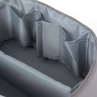 コスメバニティポーチBIG グレー LAKOLE/ラコレ