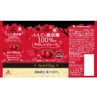 神戸居留地 りんごと微炭酸 100% やさしいジュース 185ml 1箱（20缶入）