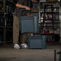 JEJアステージ COREFLUX コアフラックス クーラーボックス 34L　インディゴグレー 1個