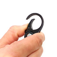 エアージェイ カラビナ&スライドネックストラップ ANP-CRS BK 1個（直送品）