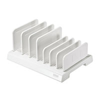 サンワサプライ タブレット・スマートフォン用スタンド(7台収納タイプ) PDA-STN20W 1台