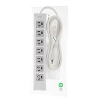 延長コード 電源タップ 2m 3P（ピン） 7個口 スイッチ ライトグレー TAP-F37-2ZSR サンワサプライ 1個