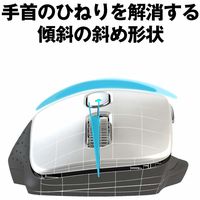 バッファロー　ワイヤレス(無線)マウス　NEOFIT(ネオフィット)マウス　ブルーLED式/5ボタン/静音タイプ　BSMBW510MBK　1個（直送品）