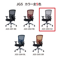 【軒先渡し】KOIZUMI JG5 チェア シルバー JG5-203SV 1脚（直送品）