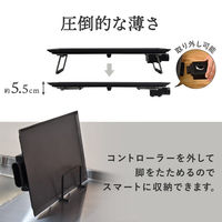 サンコー 薄型ホットプレート「Everill」"エヴリル" HPLT24HBK 1台（直送品）