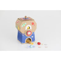 学研ステイフル かぞくでつくるダンボール 工作キット キャンディマシン N15006 1セット(1個×3)（直送品）