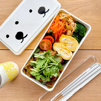 三好製作所 お弁当箱 GEL-COOま ツインズ 1段 500ml 423778 1個（直送品）