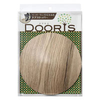 ルークラン ドアストッパー ドアリス ペーパーウェイト 木目調 すべり止め付 ボルドーオーク 449296 1個（直送品）