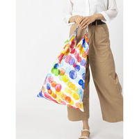 美研繊維 エコバッグ あずまトート ドット 綾 丸 461487 1個（直送品）