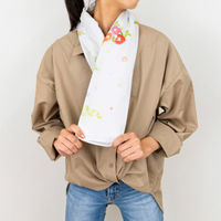 美研繊維 タオル ガーゼ 手ぬぐい 35×90cm 綿100% 椿 464958 1個（直送品）