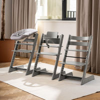 ストッケ トリップトラップ チェア ビーチ/ストームグレー 1台（直送品）