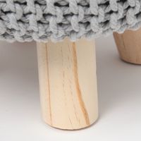 ロープスツール グレー LAKOLE/ラコレ