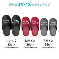 キングジム 靴のまま履ける抗菌スリッパ Lサイズ SLP10-L 1足