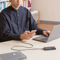 USBケーブル 1m USB（A）-USB Type-Cケーブル なめらか高耐久 グレー MPA-ACSS10GY エレコム