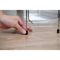 パール金属 水切りラック 2段 スリム ステンレス製 まな板受け付き アットアクア 335651 1個（直送品）