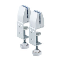 サンワサプライ パーティション用クランプ式台座 SPT-DPOP1 1セット(2個入)（直送品）