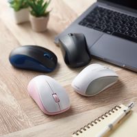 Bluetoothマウス 無線 ワイヤレス 3ボタン 抗菌 Mサイズ 黒 M-BY11BRKBK エレコム 1個（直送品）
