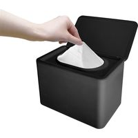 アイ・エル・シー マスクケースブラック WM-60BK 1セット(3個)（直送品）