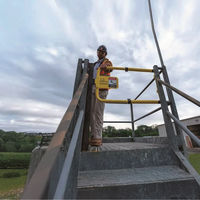 セーフラン安全用品 YellowGate 90度開閉スイング安全ゲート YG0001 1台（直送品）