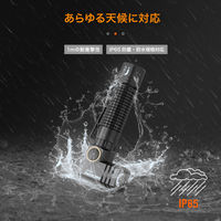 NICRON L74min Bi 首振り ブラック 400LM L74mini-B 1個（直送品）