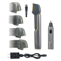 ファミリー・ライフ ターボ付き5枚刃シェーバーDX+クイックチタントリマーDX ノーズトリマー付き 04685 1セット(3点入)（直送品）