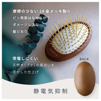 アヌシ Oval ゴールドピンブラシAOJ-3000 82438 1個（直送品）