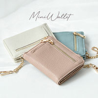 ディーエーピーネットワーク スリムミニウォレット コイン収納つきパスケース ベージュ bon033_BE 1個（直送品）