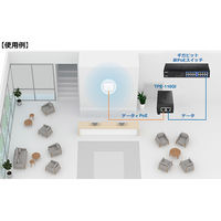 TRENDnet ギガビット60W PoE++インジェクター TPE-116GI/A 1台（直送品）