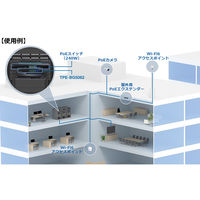 TRENDnet 6ポート 2.5G GaN電源 PoE++スイッチ 10G SFP+ポート TPE-BG5062/A 1台（直送品）