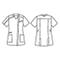 住商モンブラン スクラブ 兼用 半袖 ライトブルー/アクアマリン L MS003-2123 1枚（直送品）