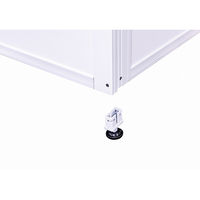 リス REMUTE（リミュート） 吸音連結パーティション 幅920×奥行40×高さ1864ｍｍ ホワイト GTEC138 1台（取寄品）