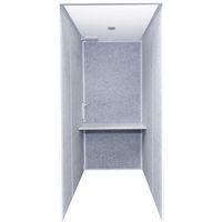 リス REMUTE（リミュート） 吸音ブースFT 幅900×奥行1300×高さ1900ｍｍ ホワイト 1台（取寄品）