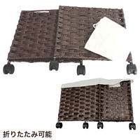 Habiter(アビテ) ストレージカート S FD-201-BR 1個（直送品）