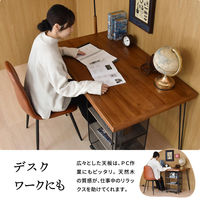 【軒先渡し】B.Bファニシング infinite ダイニングテーブル 幅1200×奥行700×高さ720mm ブラウン 1台（直送品）