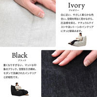 【軒先渡し】B.Bファニシング 1人掛けソファ Camellia 幅860mm ブラック 1台（直送品）