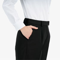 ボンマックス テーパードパンツ ブラック 15号 AP6805 AP6805-16-15G 1本（直送品）