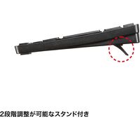 サンワサプライ ワイヤレススリムキーボード SKB-WL22BKN 1個