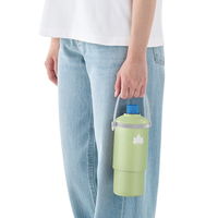 真空「温・冷」ペットボトルシリンダー グリーン 81287641 LOGOS/ロゴス