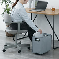 アスカ 荷物収納ワゴン M キャスター付き NWG01 1個（直送品）