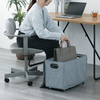 アスカ 荷物収納ワゴン L キャスター付き NWG02 1個（直送品）